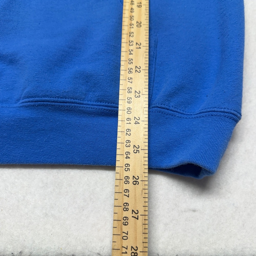 Detroit Lions Hoodie Sweatshirt NFL Team Apparel Graphic Blue Cotton Blend Small - Picture 10 of 13